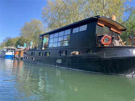 barge houseboats for sale